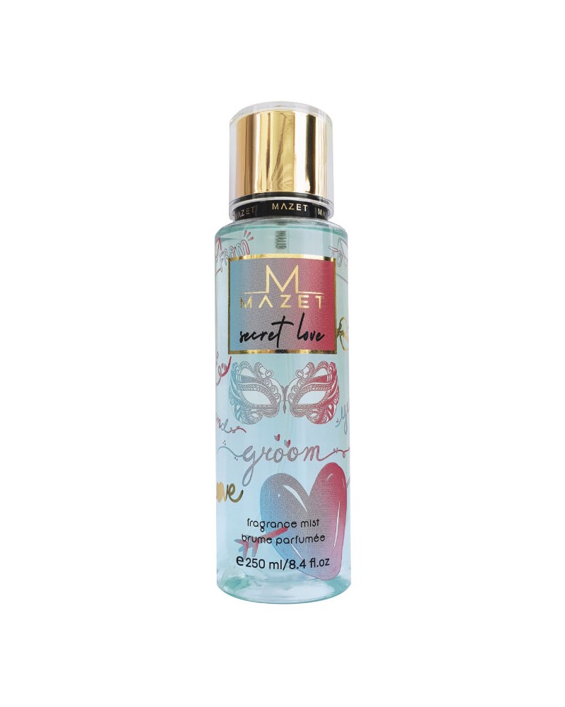 Secret Love, Brume Parfumée Corps & Cheveux Mazet - 250 ml